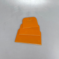 Grattoir de voiture léger en PE, couleur jaune, pour un nettoyage domestique facile et des tâches de préparation des surfaces, prix d'usine