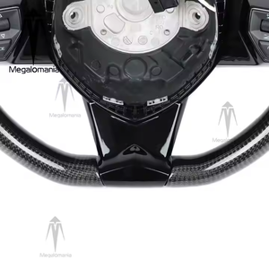 Volant de course en fibre de carbone LED adapté à Lamborghini Aventador <span class=keywords><strong>Huracan</strong></span> Gallardo URUS LP550 LP560 LP570 - Product Image 4