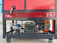 Machine de nettoyage à eau haute pression à essence 250Bar20lpm, machine de nettoyage de canalisation à haute pression