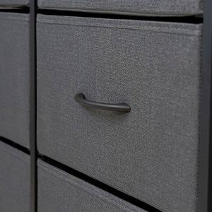 Modern Living Room Fabric <b>Cabinets</b> With Freestanding Durable Stainless Steel MDF Panel and Pine Colors - Product Image 5