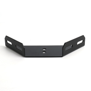 Soporte de Esquina Trapezoidal de Acero Negro, Conector de Techo para Gabinete, Soporte de Hardware Duradero - Product Image 3