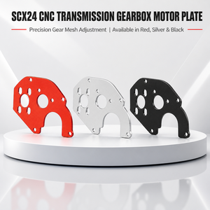 RC Car Metal Gearbox Skid Plate Motor Mount <strong>Bracket</strong> 1/24 Rock Crawler Upgrade Spare Replacement Accessories Parts - Product Image 1
