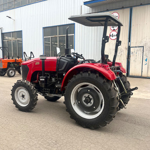 Mini Tractor Agrícola Compacto 4x4 con Certificación CE, 50HP, 60HP, 70HP, 90HP, Tractor Multifuncional de Cultivo con Estructura Abierta ROPS - Product Image 2