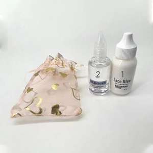 Kit de <span class=keywords><strong>colle</strong></span> et de dentelle pour perruque imperméable Pick-up Faux collant outils d'extension de cheveux - Product Image 5