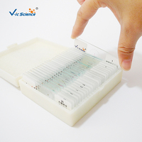 Botany Set Microscope Prepared Slides Animal Slides Different Slides