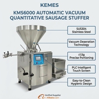 Máquina Embutidora de Salchichas al Vacío Trifásica de Alta Resistencia con Altura de Trabajo Ajustable de hasta 1000 mm