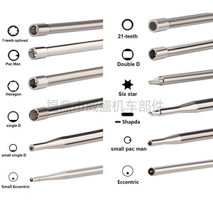 Jeu de tournevis universel de 12 pièces, outil de réglage de carburateur, type D, hexagonal interne, 7 à 21 dents, avec étui de rangement - Product Image 5