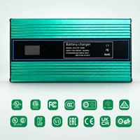 Chargeur de batterie pour énergie nouvelle 88,2 V 8 A, série NLK PFC 700 W avec entrée CA 110 V à 220 V 50 Hz 60 Hz