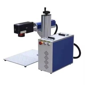 Graveur laser à fibre portable 2.5D/3D JPT Mopa Raycus M7 30W 50W avec marquage laser UV 3D rotatif - Product Image 1