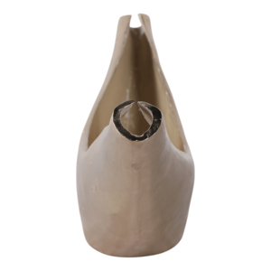 Ciotola decorativa in metallo a forma di V per tavolino da caffè e bancone cucina, centrotavola sofisticato per decorare la tavola - Product Image 3