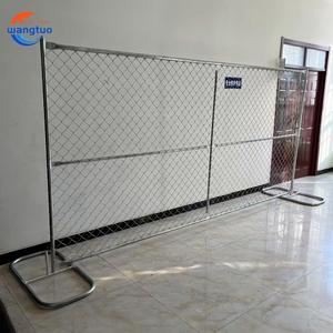 Clôture de sécurité en treillis métallique économique, panneau de clôture temporaire en treillis métallique pour chantier et événement - Product Image 1