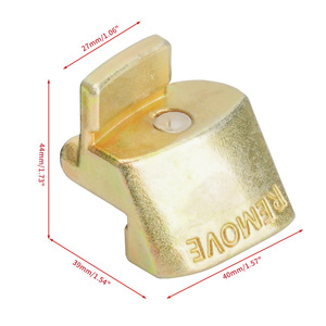Herramienta de extracción de correa de distribución automotriz, herramienta manual de metal de 44 mm x 40 mm x 27 mm para reparación de automóviles - Product Image 1