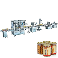 Machine d'emballage multifonctionnelle automatique pour pesage combiné, étiquetage, capsulage et conditionnement de snacks en conserve (pâte frite torsadée, feuilletés)