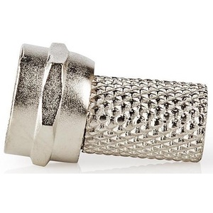 Adaptateur coaxial RF avec connecteur mâle F de 6 mm pour signal d'antenne de télévision par câble - Product Image 2