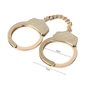 กำไลข้อมือโลหะรูปหัวใจพวงกุญแจถอดได้สำหรับคู่รักของเล่น BDSM - Product Image 3