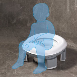 Productos para Bebés, Orinal Portátil Plegable para Entrenamiento <span class=keywords><strong>Infantil</strong></span>, Asiento de Orinal Portátil para Viajes, Asiento de Inodoro Plegable para Niños - Product Image 4