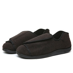 Pantofole <span class=keywords><strong>Ortopediche</strong></span> Mediche Unisex Taglia Grande Comode Regolabili Antiscivolo Traspiranti con Tomaia in Cotone per Uso Interno ed Esterno - Product Image 4