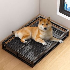 Bac de toilette pour chien anti-morsure, grande capacité, en acier inoxydable et plastique PP, pour l'intérieur, vente en gros - Product Image 1