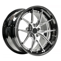 Jantes forgées sur mesure Polish Lip 18 19 20 21 22 pouces 5x130 5x120 5x114.3 5x112 pour Porsche 911 992 718 Chevrolet Corvette C8
