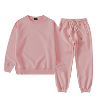 Conjuntos Deportivos de Algodón para Niños y Niñas, Sudadera de Manga Larga, Pantalones Jogger, Casuales, 100% Algodón, Primavera-Otoño, Venta al Por Mayor