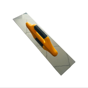 Penjualan Langsung Pabrik Sekop Plester Ergonomis Besar dengan Gagang Ergonomis Alat Konstruksi DIY Industri dengan Bilah Baja - Product Image 1