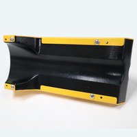 Sheet Metal Fabrication Cnc Milling Turning Yellow Anodized Car Part Aluminum Rims CNC Machining Service Durable Component