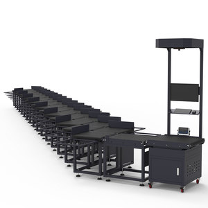 Z stile integrato automatizzato nastro trasportatore di smistamento Dws dimensionamento pesatura scansione per la vendita al dettaglio di prodotti alimentari al dettaglio logistica - Product Image 3