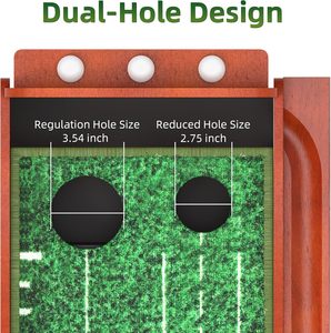 Tapete de Práctica de Golf para Interiores y Exteriores con Retorno Automático de Pelotas, Tapete de Golf, Regalos para el Hogar - Product Image 3