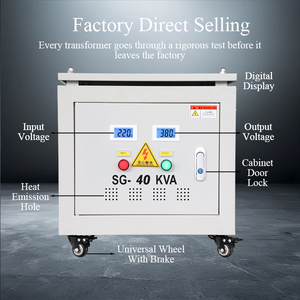 Chất lượng cao 3-giai đoạn khô loại 10KVA 15kVA <span class=keywords><strong>20kva</strong></span> biến Áp Điện 220V đến 380V bước lên và bước xuống biến áp Điện áp - Product Image 2