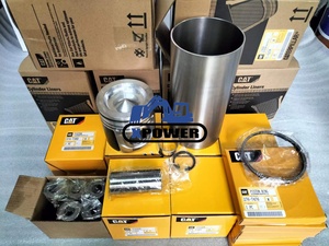 Kit de chemise de cylindre et piston XPower New C7.1 avec segments pour pelle sur chenilles Noir/Argent Garantie 6 mois - Product Image 2