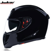 Casque intégral pour vélo électrique Jiekai, matériau ABS, certifié DOT, unisexe, quatre saisons, double visière anti-buée, chaud, personnalisé