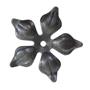 Clôture <span class=keywords><strong>d</strong></span>écorative en fer forgé, fleurs en acier, estampage, collection 2019 - Product Image 6