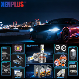 Faros LED Xenplus X1 H4 al por Mayor, Tubo Doble de Cobre, 240w, 55000lm, 6500k, Luz Alta y Baja Universal, H1 H7 H13 para Bombillas LED de Coche - Product Image 2