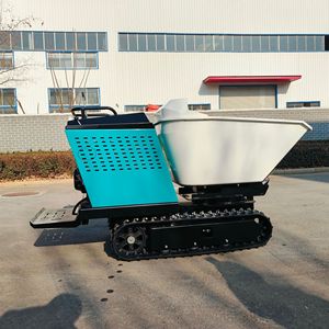 Mini camion benne basculante 5-10T hydraulique à déchargement automatique pour le transport agricole, sur routes étroites et dans les mines - Product Image 2