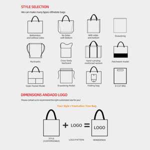 Wholesale Custom Cartoon Printed Cotton Canvas Eco-Friendly <b>Rope</b> Shopping Tote Bag Large Capacity Customizable Graphic Shoulder - Product Image 6