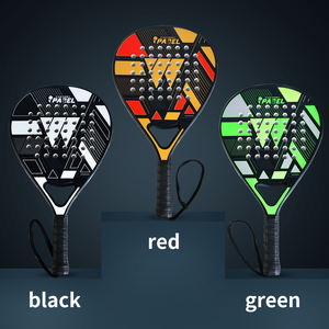 Venta al por mayor, pala <span class=keywords><strong>de</strong></span> Pádel <span class=keywords><strong>de</strong></span> fibra <span class=keywords><strong>de</strong></span> carbono barata, fabricación china - Product Image 6