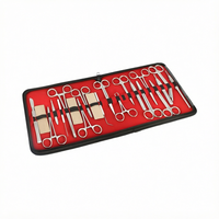 Kit de pratique de suture certifié CE ISO pour étudiants en médecine |   Coussinets en silicone, fils de suture et outils |   Formation médicale