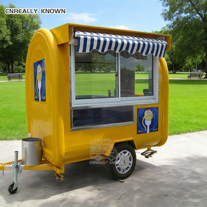 OEM New Design Delivery Trailer Ice Truck Mobile Pizza Kitchen Warmer Fast Food Car - Product Image 4