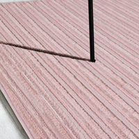 Tapis en peluche de chambre à coucher de princesse rose Tapis de décoration pour dortoir d'enfants de filles