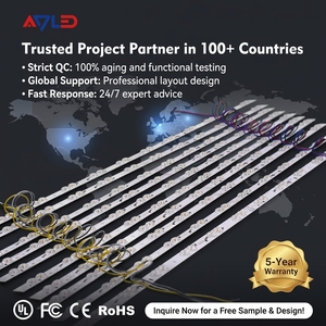 ไฟ LED แบบแท่งแข็ง RGB+CCT 24V SMD 3030 ความสว่างสูง สำหรับป้ายไฟโฆษณา - Product Image 1