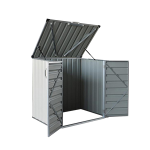 EST15586-H140 <span class=keywords><strong>Abri</strong></span> de rangement en métal <span class=keywords><strong>pour</strong></span> <span class=keywords><strong>extérieur</strong></span>, jardin, piscine, patio, <span class=keywords><strong>abri</strong></span> à outils, bac à déchets, <span class=keywords><strong>abri</strong></span> de jardin, <span class=keywords><strong>abri</strong></span> de rangement <span class=keywords><strong>pour</strong></span> piscine, <span class=keywords><strong>abri</strong></span> de rangement <span class=keywords><strong>pour</strong></span> patio, direct usine - Product Image 6