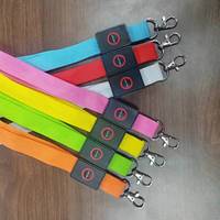 Longstargift 2025 cahaya LED kualitas tinggi Lanyard LOGO khusus untuk acara pesta Natal Diwali Tahun Baru Cina-penjualan terlaris