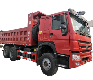 Sinotruk 6x4 HOWO รถดัมพ์บรรทุก2025ตัน3ตันรถเครนพื้นเรียบรถดัมพ์12ล้อ371hp รถดัมพ์30ton - Product Image 1