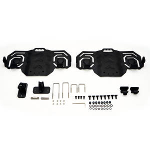 กล่องเก็บสัมภาระบนหลังคารถยนต์แบบโรโตโมลด์ 88 ลิตร ดีไซน์สปอร์ต สำหรับกิจกรรมกลางแจ้ง  พร้อมแร็คเก็บของท้ายรถ  กระเป๋าเก็บสัมภาระ  สำหรับรถยนต์ออดี้ - Product Image 3