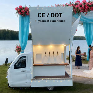Remorque de bar à cocktails mobile, camion de nourriture entièrement équipé pour les mariages - Product Image 3