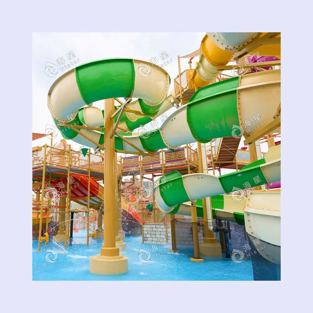 Histar – aire de jeux aquatique pour enfants, bonne qualité, parc aquatique, toboggan, jeux d'eau en plein air, équipement de jeux