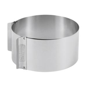 Cercle à pâtisserie Kaiser 18 cm en acier inoxydable pour gâteaux à étages - Product Image 1