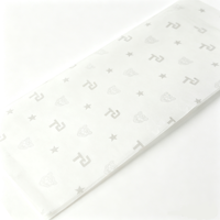 Papier de soie recyclé pour vêtements, logo personnalisé disponible, vente en gros, adapté pour l'emballage de vêtements, de chaussures et de cosmétiques