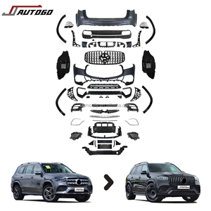 Kit de Carrocería para Benz <span class=keywords><strong>GLS</strong></span> X167 2020-2025, Actualización a GLS63 AMG, Parachoques Delantero y Trasero, Rejilla, Difusor Trasero, Conjunto de Tubos de Escape - Product Image 1