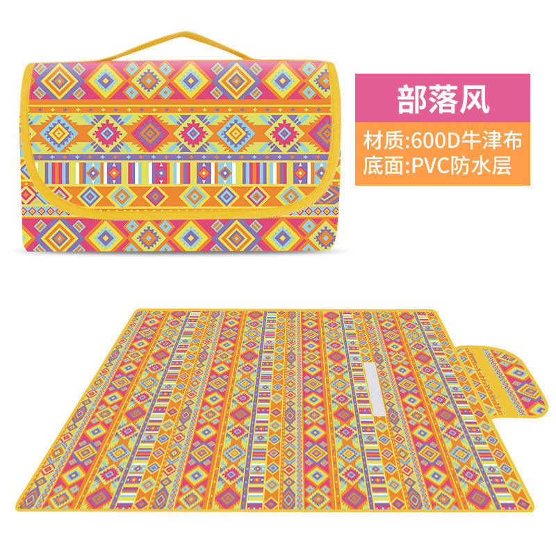 Tribal style Oxford cloth